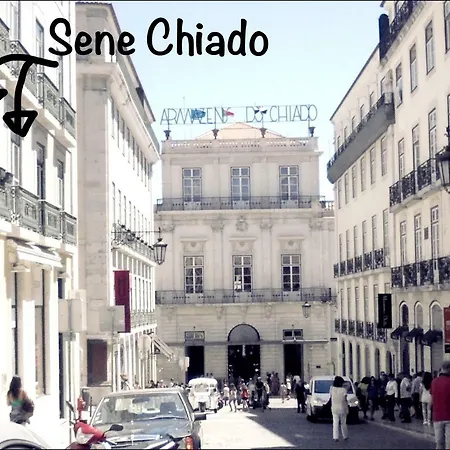 Rua Garrett @sene Chiado Lissabon