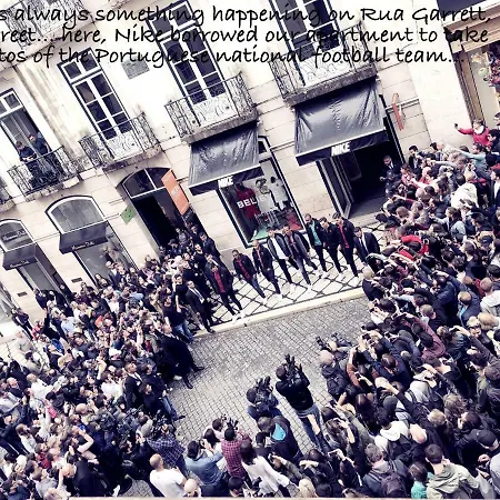 Rua Garrett @sene Chiado Szálloda