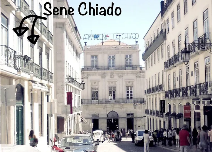 Rua Garrett @sene Chiado Lissabon