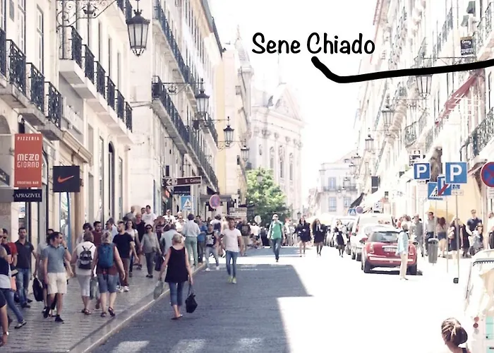 Rua Garrett @sene Chiado Lissabon